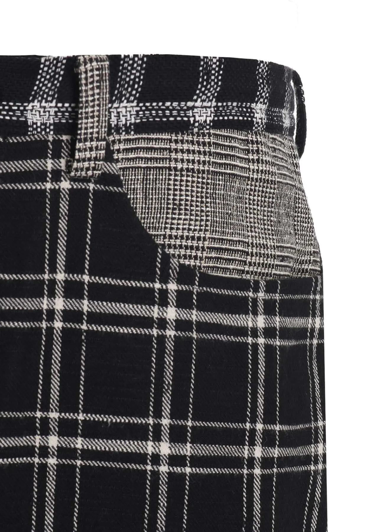 MULTI PLAID SAROUEL PANTS