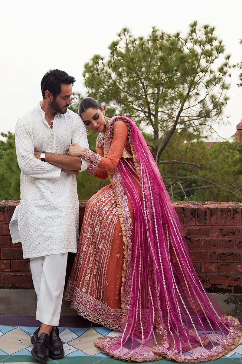 Mushq Izhar Luxury Chiffon Wedding Formals – Nameera