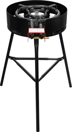 Muurikka Gas Burner D-350 With Long Legs   Windshell NoColour | Buy Muurikka Gas Burner D-350 With Long Legs   Windshell NoColour here | Outnorth