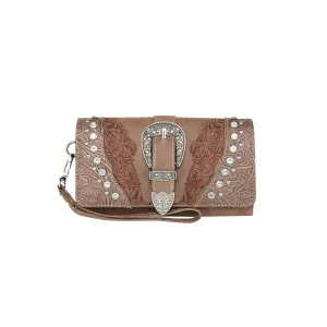 MW1079-W018 Montana West Buckle Collection Wallet