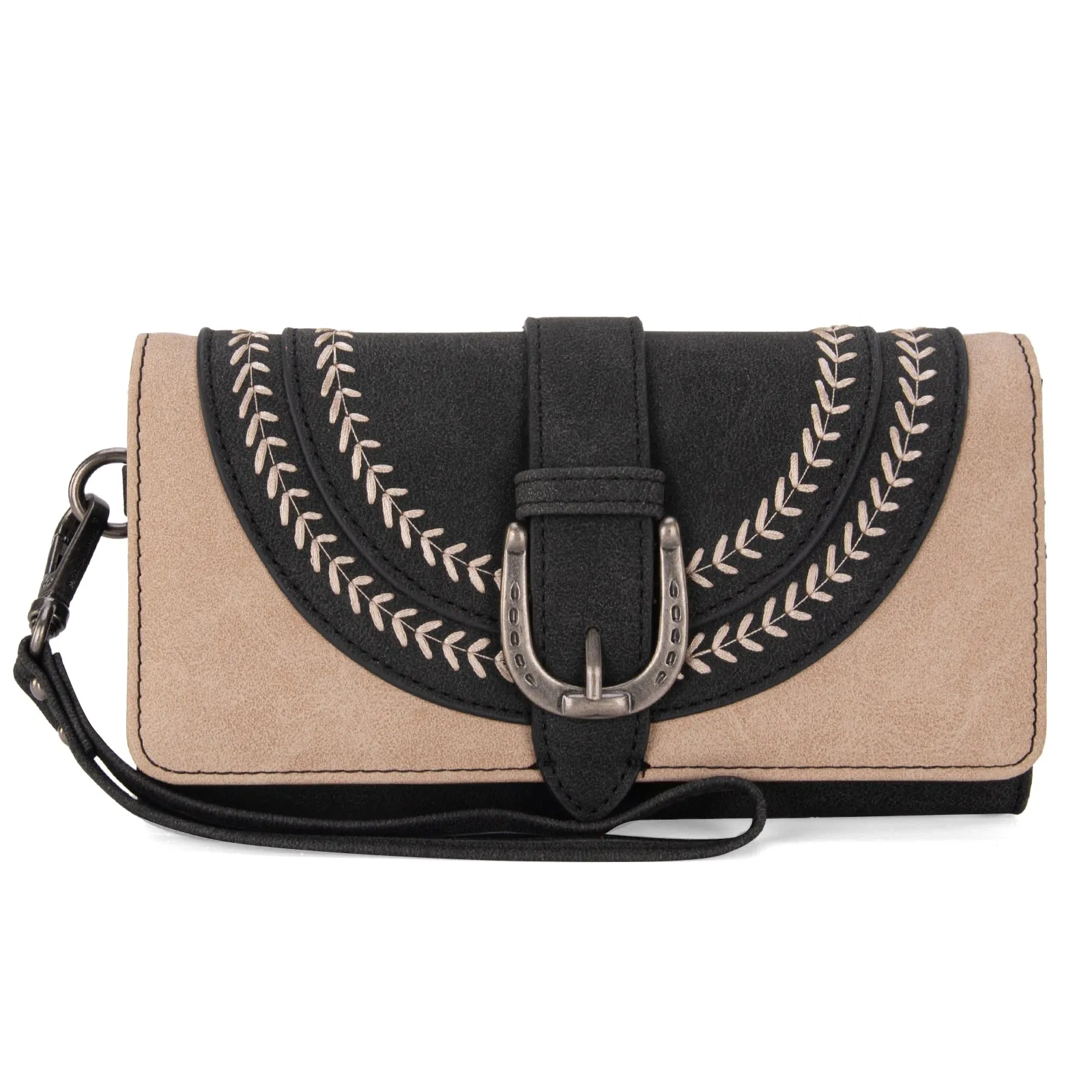 MW1289-W018 Montana West Buckle Collection Wallet
