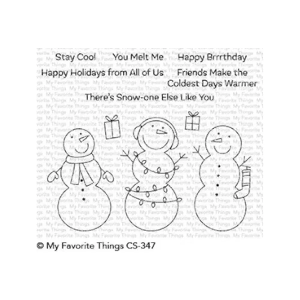 My Favorite Things Stamp Set - Frosty Friends*