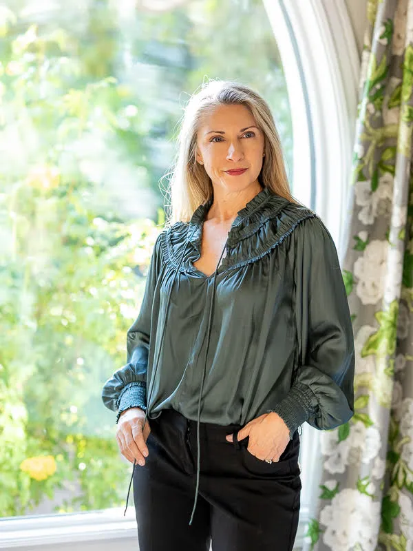 Myra Ruffle Top