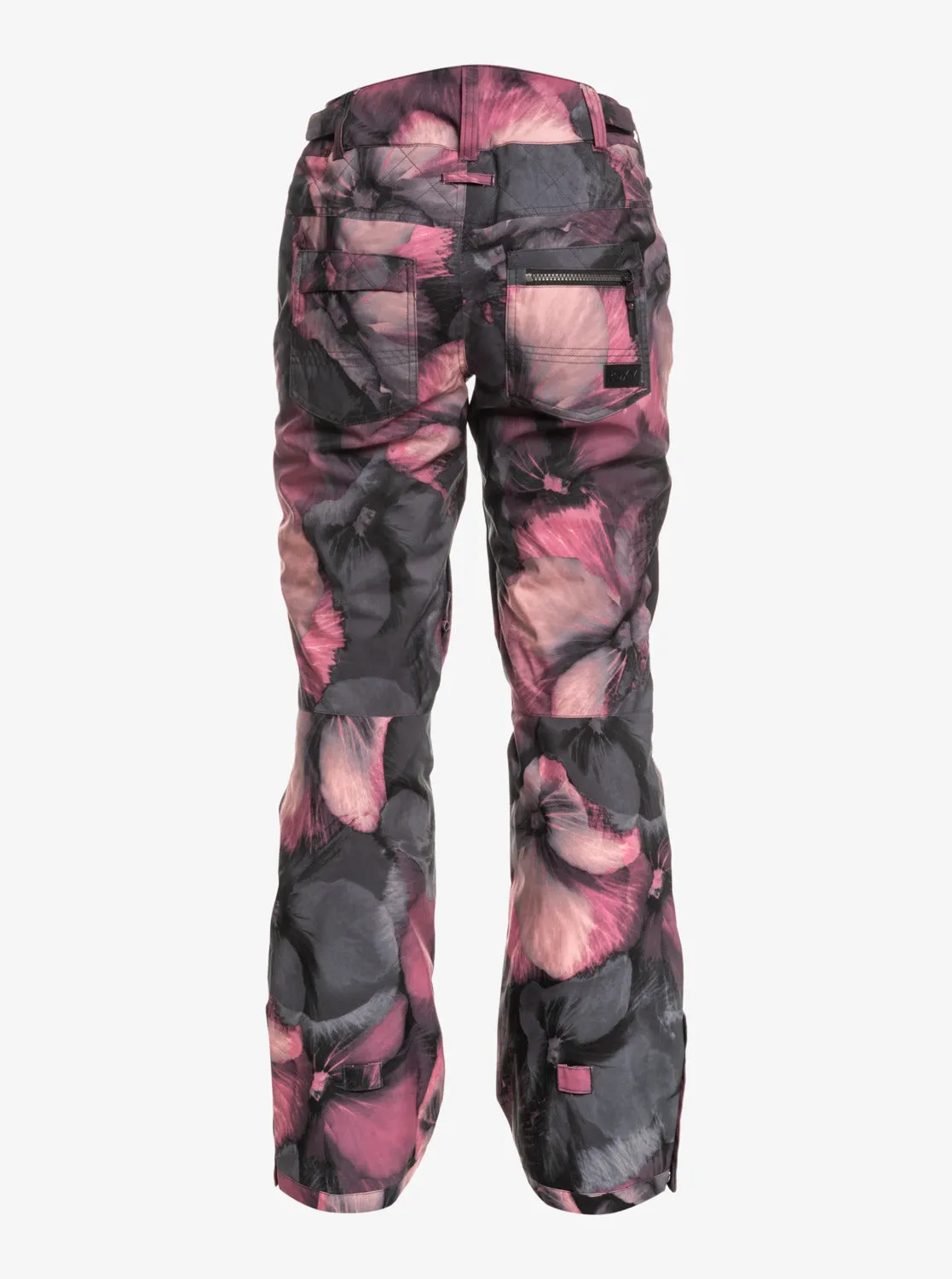 Nadia Technical Snow Pants - True Black Pansy Pansy