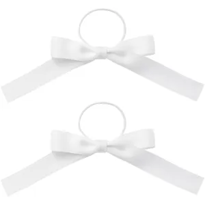 Name It Bright White Rena 2-pack Bow Hairelastic