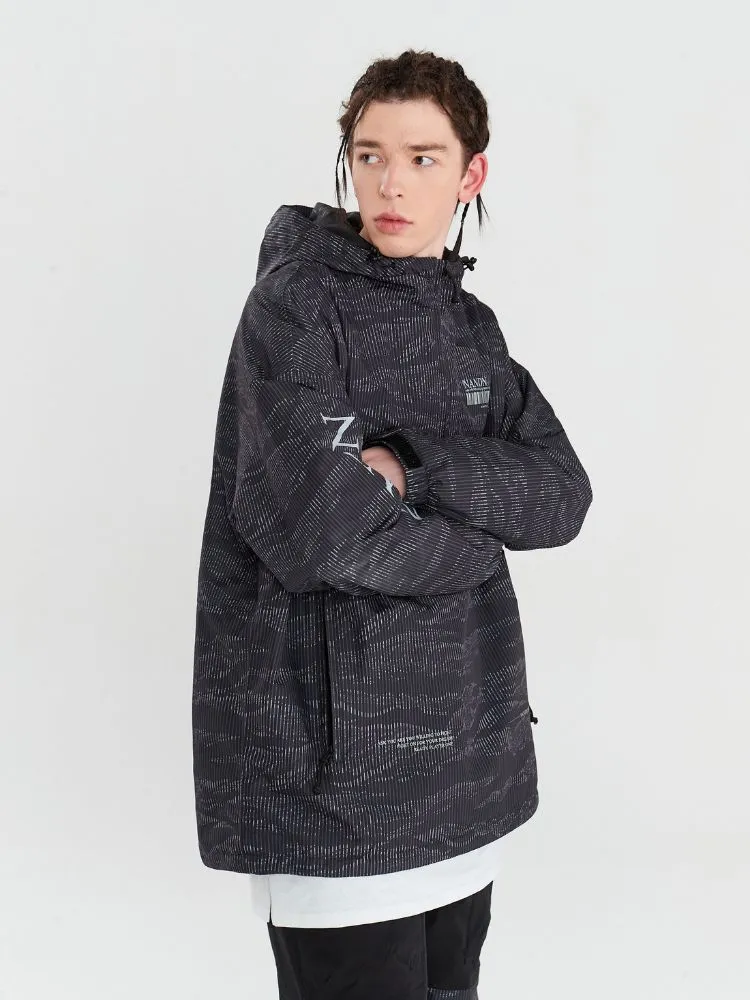 NANDN Outerwear Ski Pullover Shell Jacket - Men's