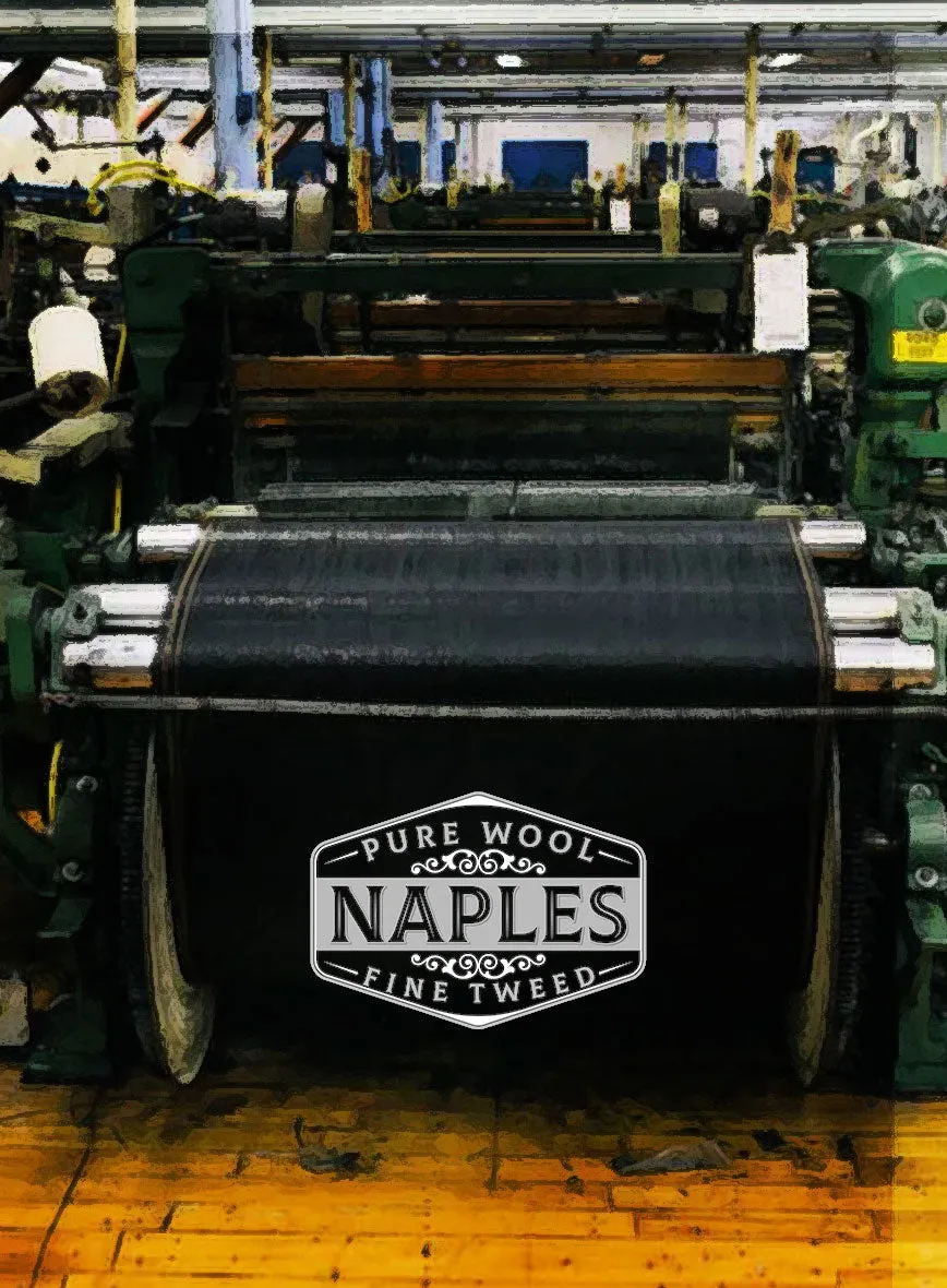 Naples Cobalt Blue Tweed Pants