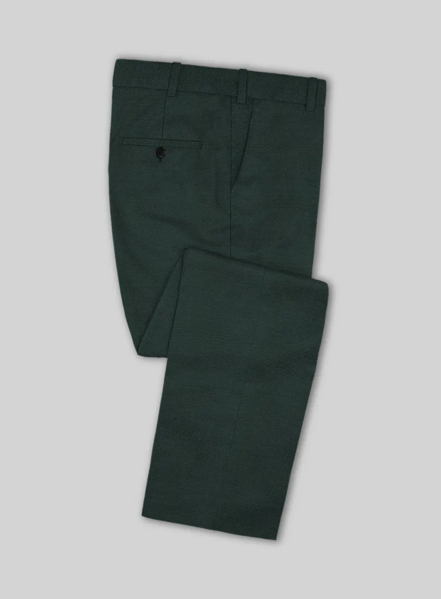 Napolean Intense Green Wool Pants