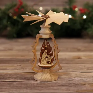 Nativity Spinning Table Top Ornament