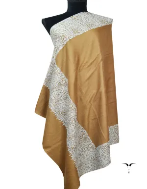 Natural Embroidery Pashmina Shawl 7730