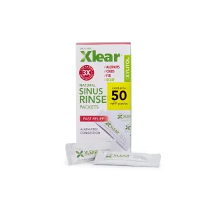 Natural Sinus Rinse Packets with Xylitol Refill Solution (6g x 50 pkts)