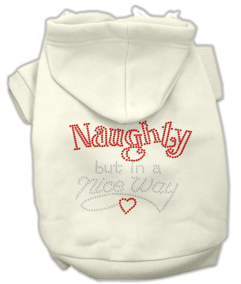 Naughty But Nice Hoodies Cream XS (8)
