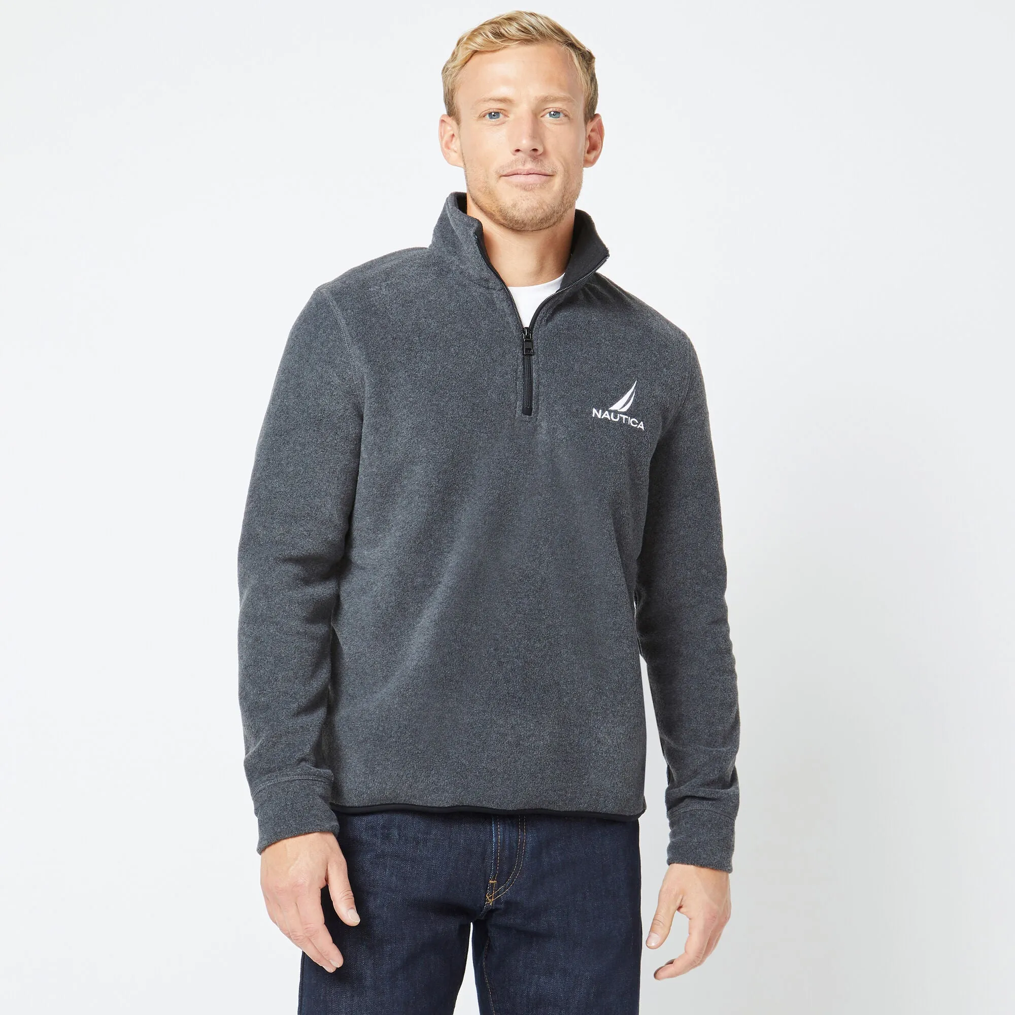 Nautica Men's Fleece Half-Zip