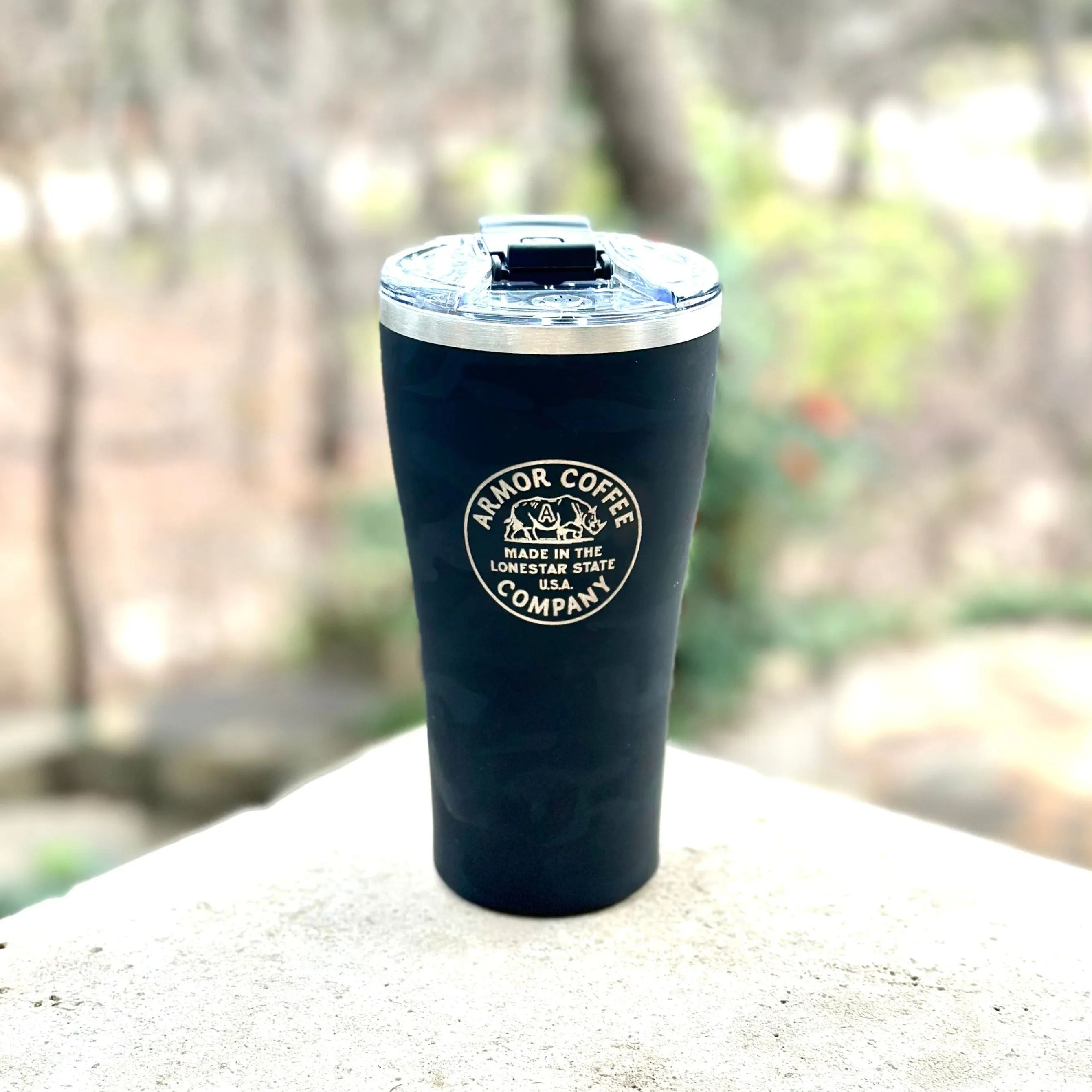 NAV 22oz Midnight Camo BruMate