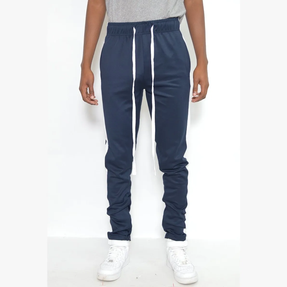 Navy Classic Slim Fit Track Pants
