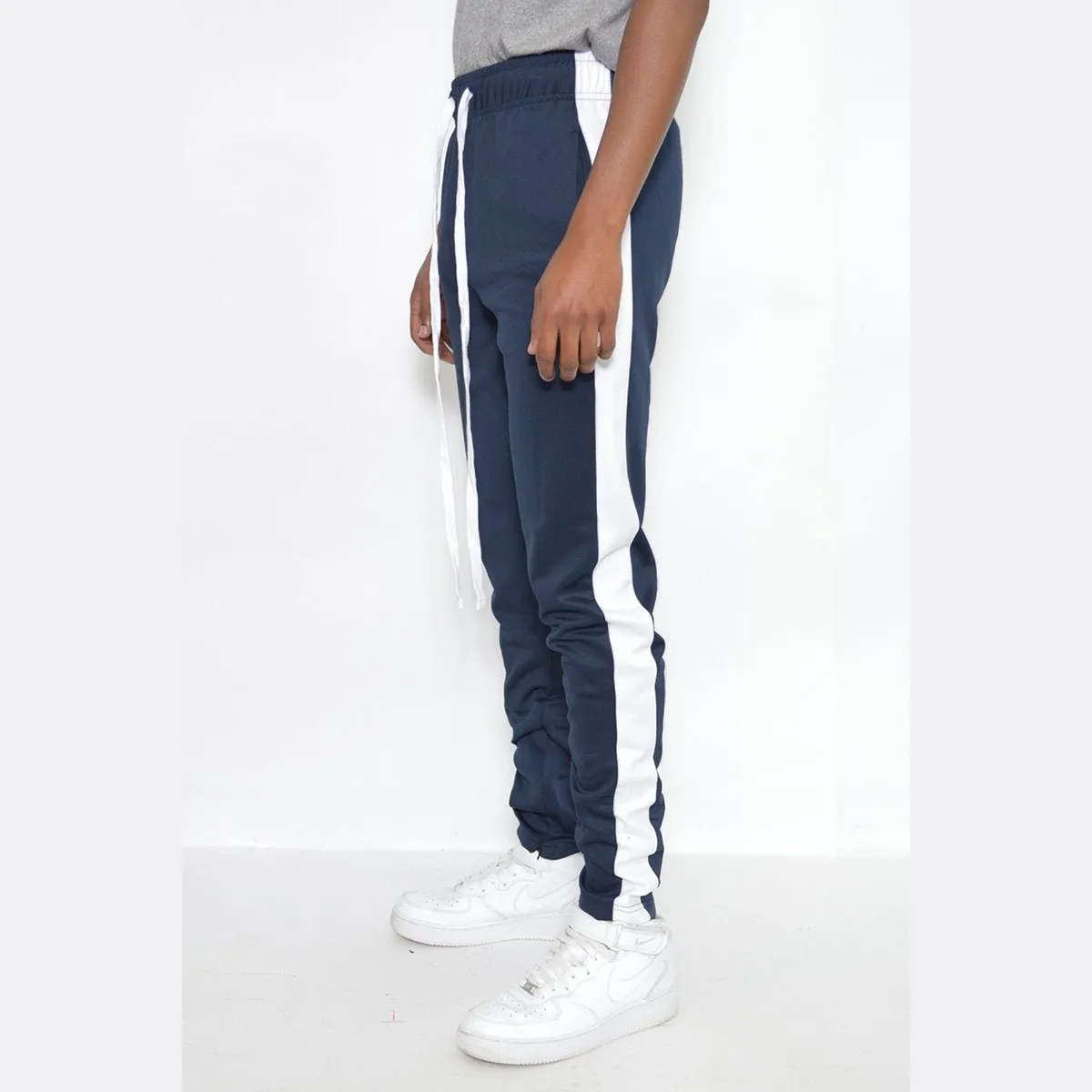 Navy Classic Slim Fit Track Pants