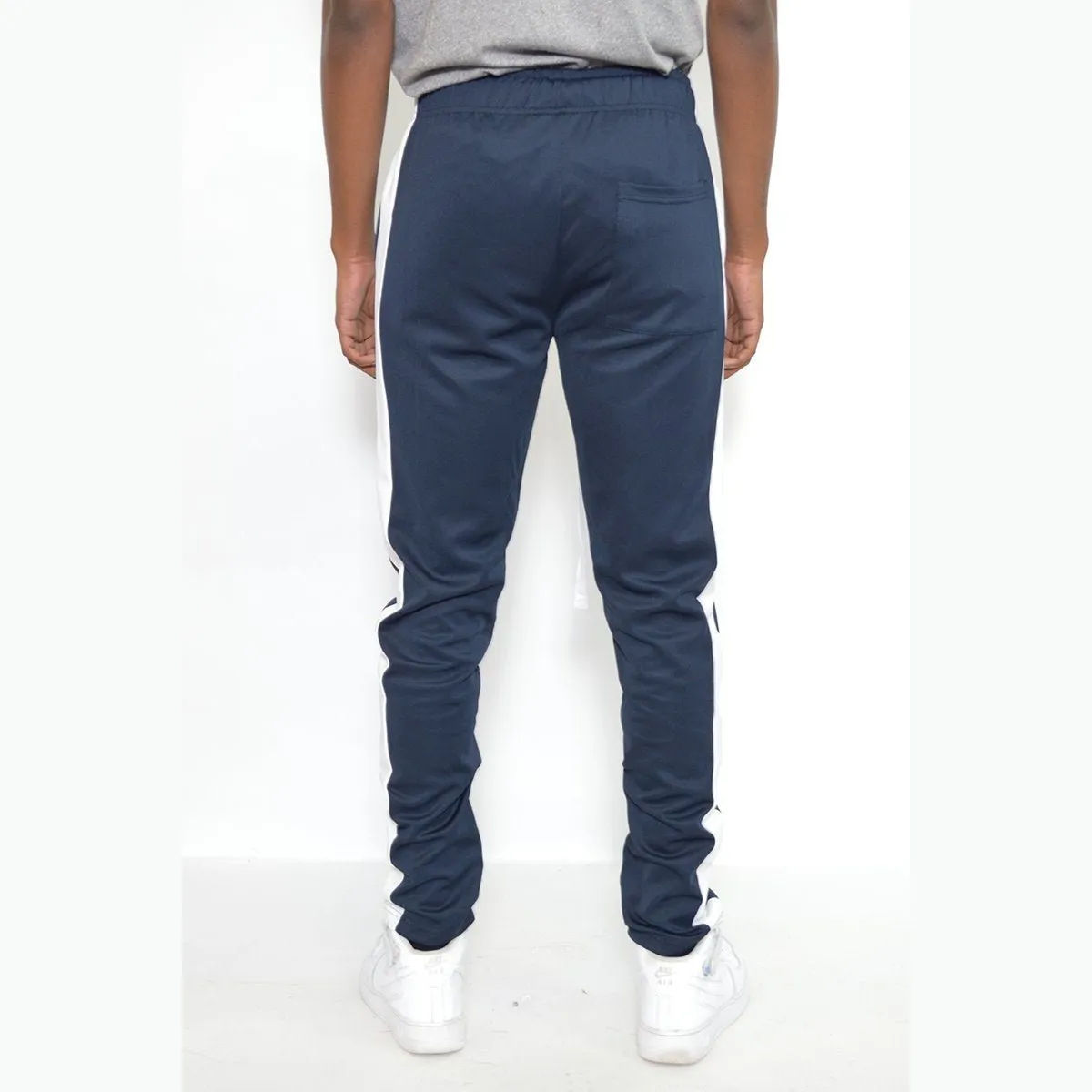 Navy Classic Slim Fit Track Pants