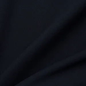 Navy Double Wool Crêpe