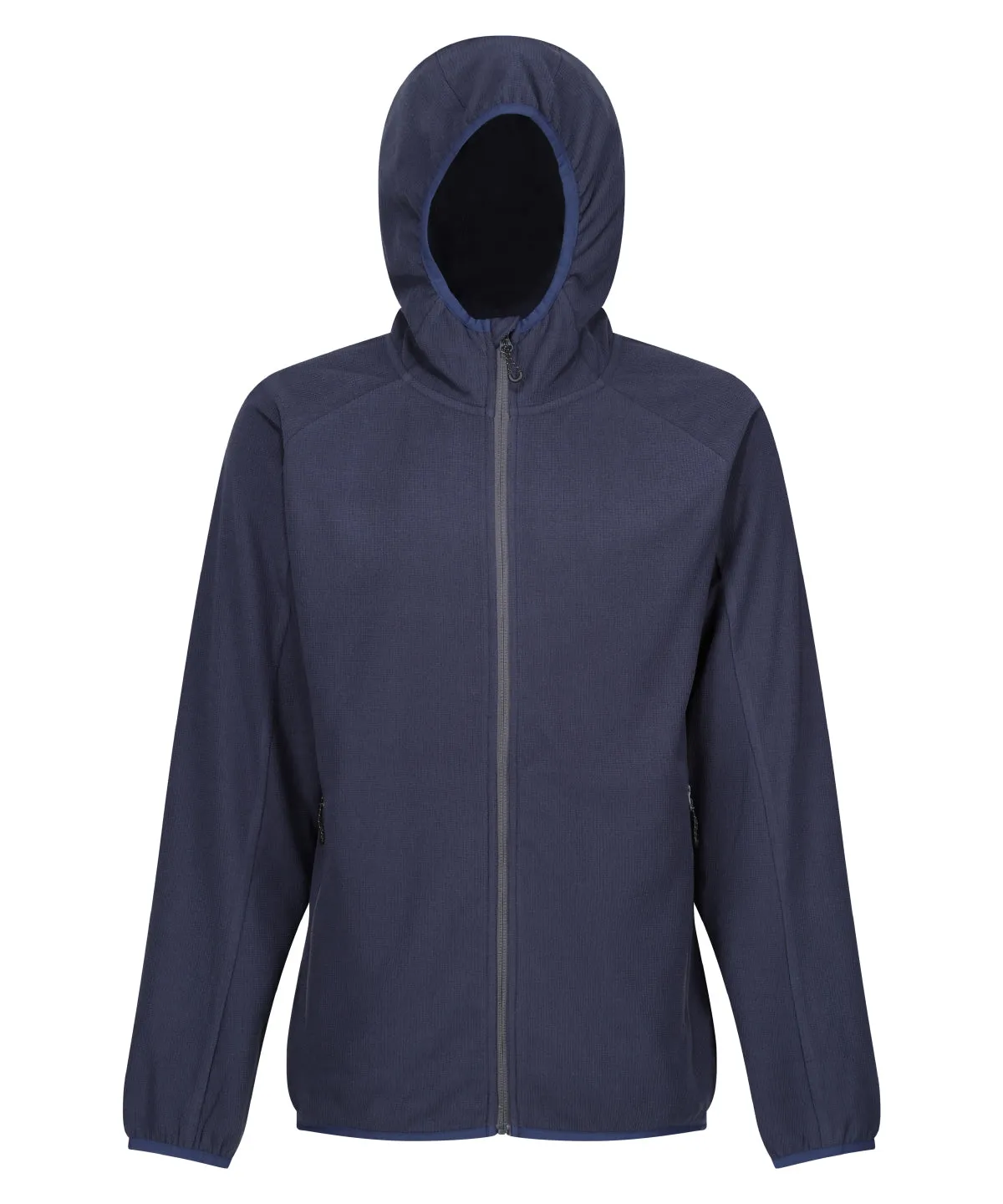 Navy/Seal Grey - Navigate full zip-fleece
