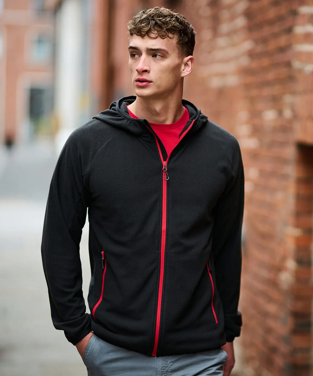 Navy/Seal Grey - Navigate full zip-fleece
