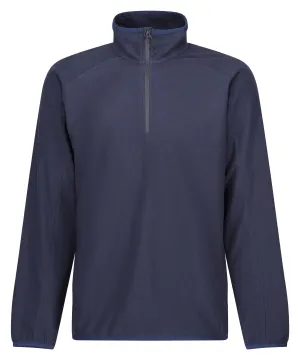 Navy/Seal Grey - Navigate half-zip fleece