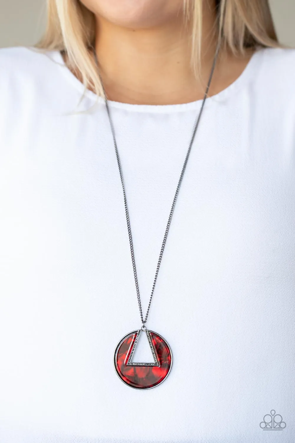 Necklaces Chromatic Couture - Red N349