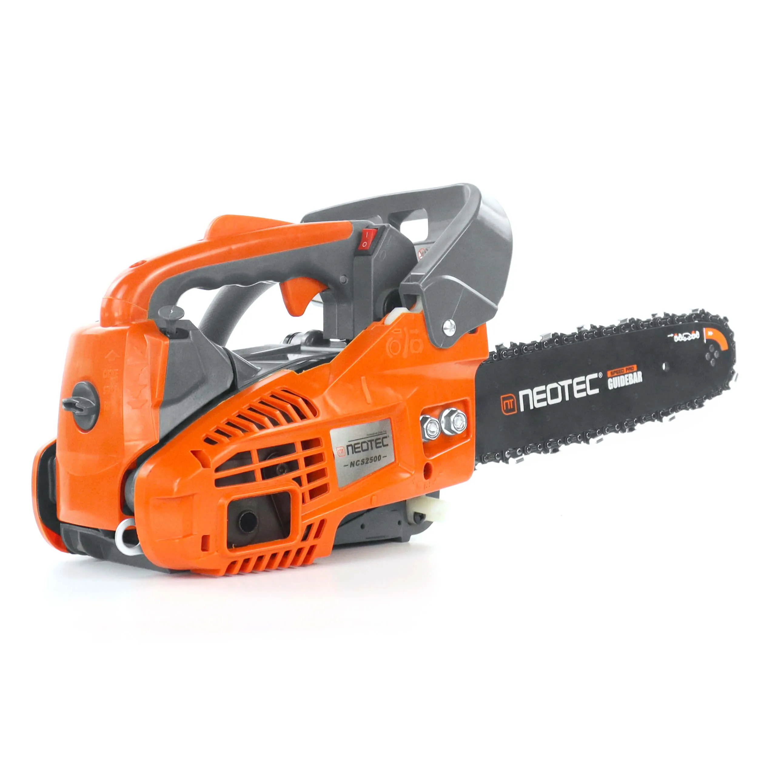 Neo-tec NCS2500 12in Top Handle Gas Chainsaw 25.4cc Portable Mini Chain Saws Worldwide Shipping