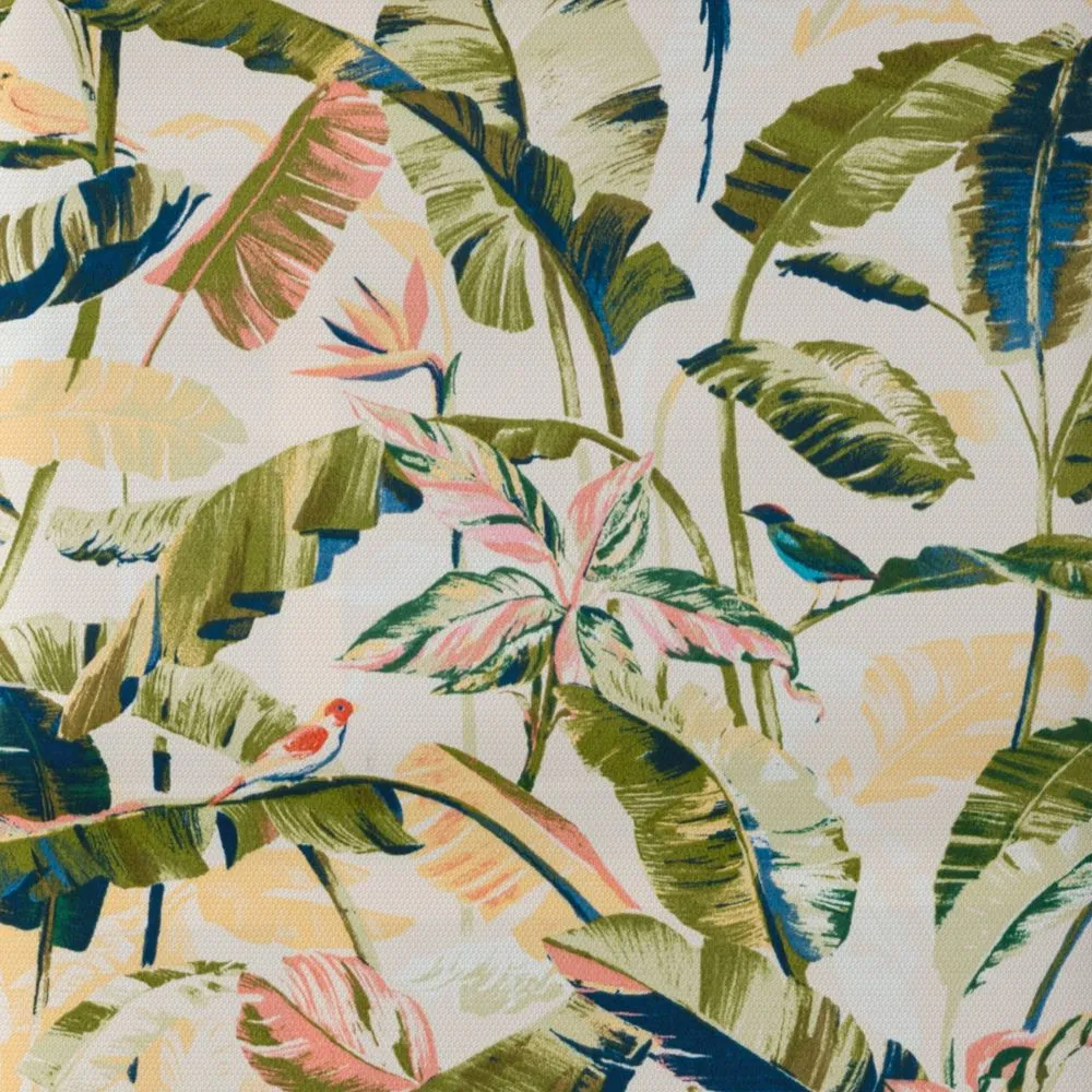 NEW - 78"x24" Cavendish Canary Tropical Woven Outdoor Chaise Lounge Cushion Multicolor - Threshold