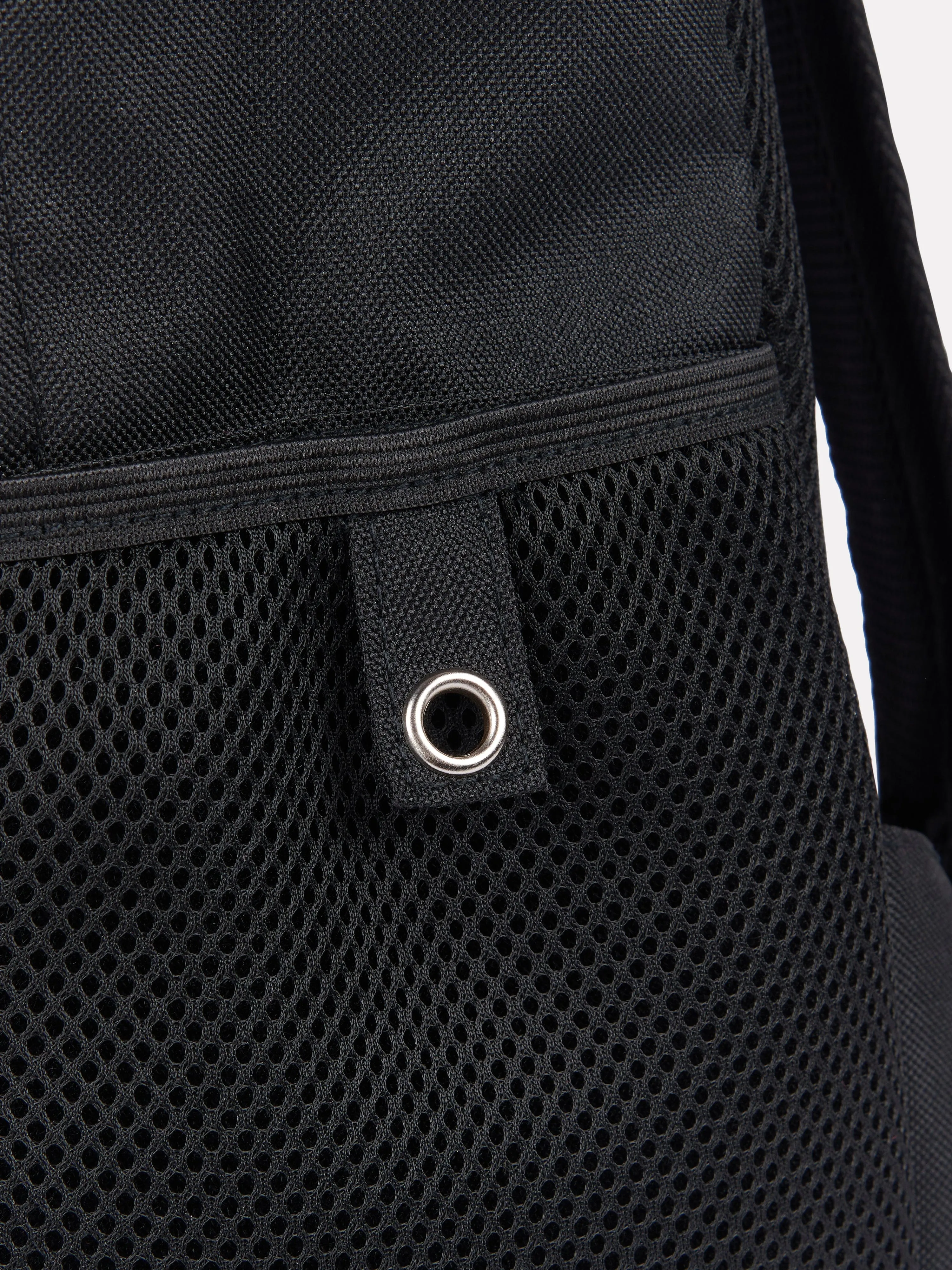 New Balance Boys Logo Backpack in Black