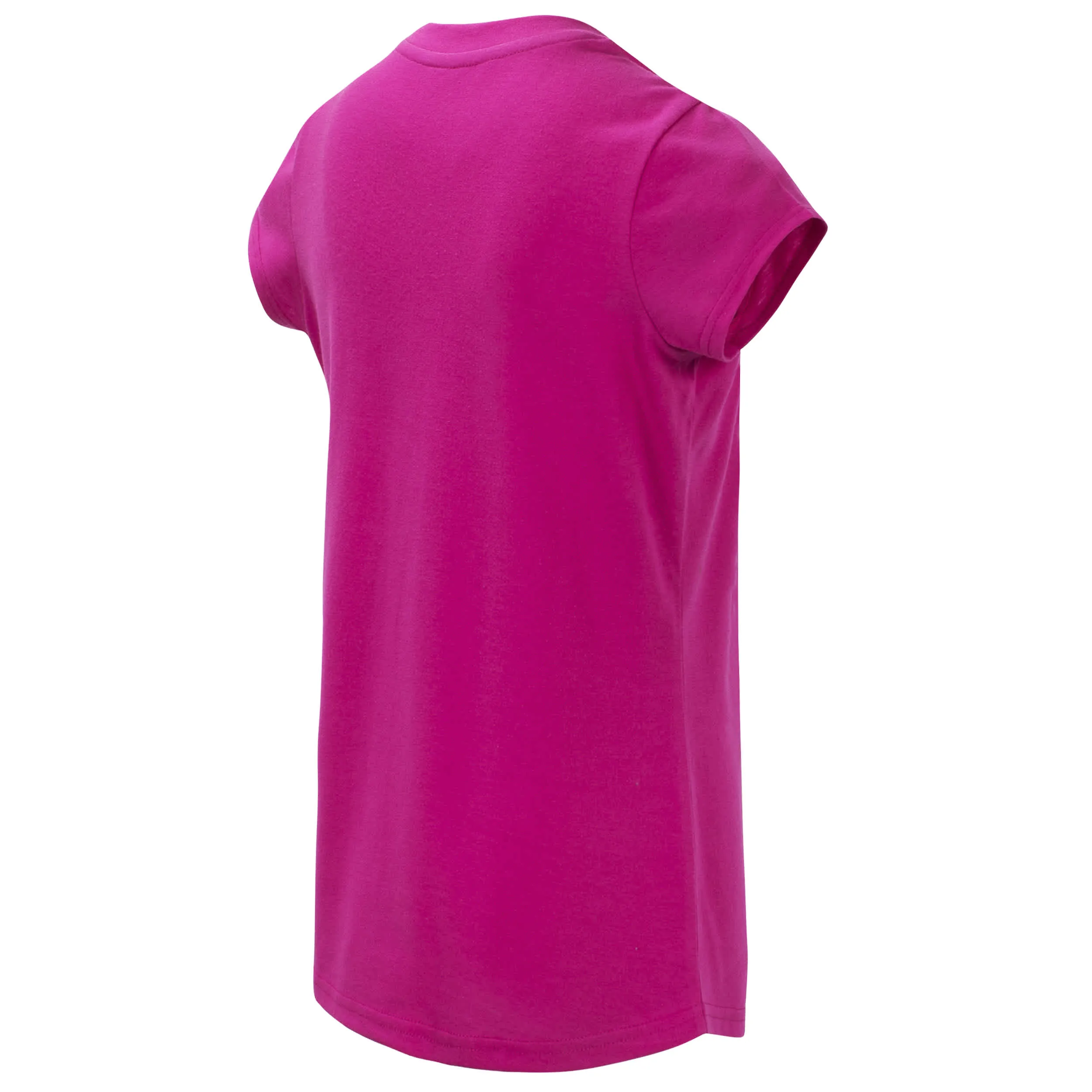 New Balance Girls Carnival Pink Short Sleeve Graphic Tee
