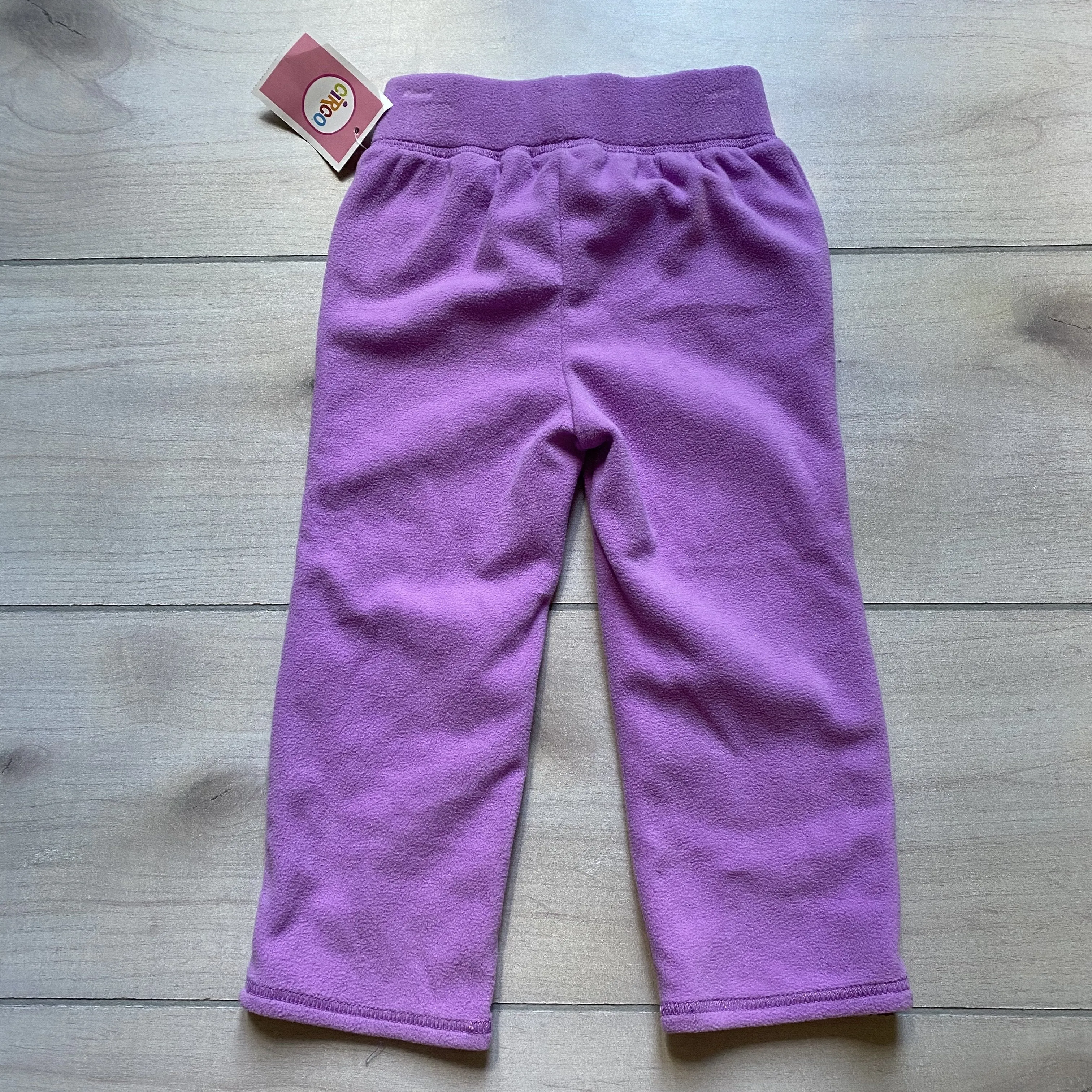 NEW Circo Purple Fleece Pull On Elastic Waist Pants