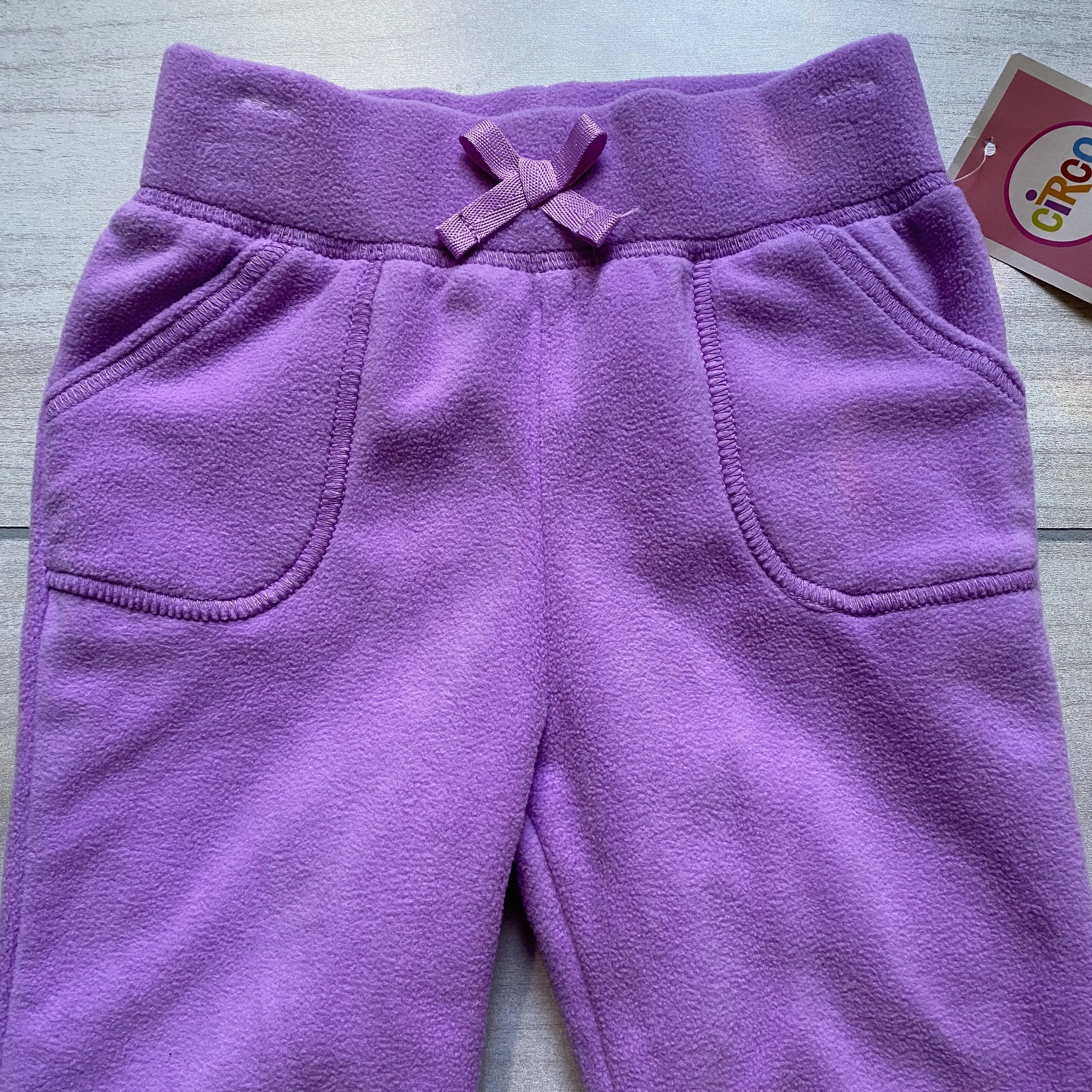 NEW Circo Purple Fleece Pull On Elastic Waist Pants