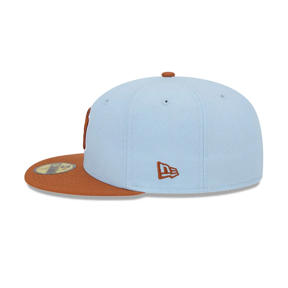 New Era 59Fifty MLB Game Day 2024 2-Tone New York Yankees Pastel Blue