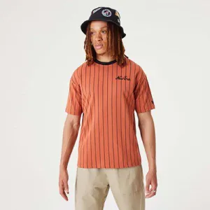 NEW ERA PINSTRIPE OVER-SIZED TEE