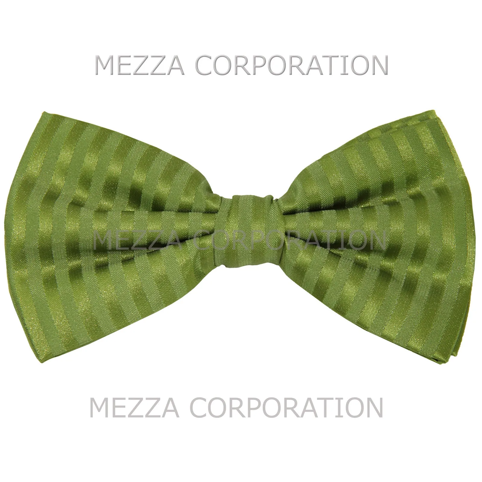 New formal men's pre tied Bow tie stripes