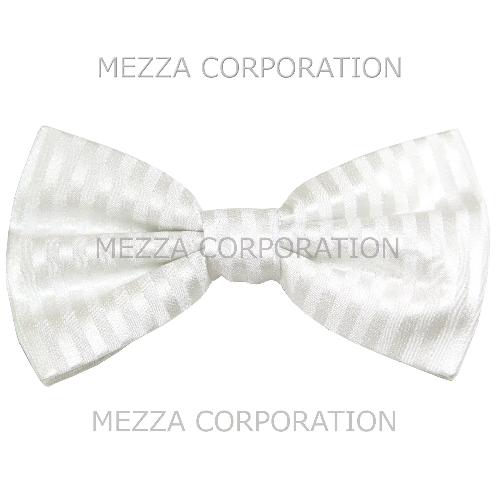 New formal men's pre tied Bow tie stripes