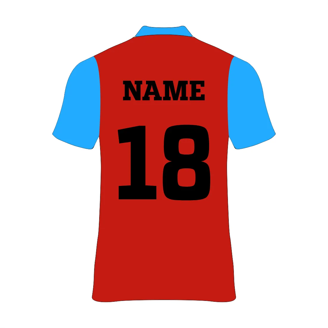 NEXT PRINT All Over Printed Customized Sublimation T-Shirt Unisex Sports Jersey Player Name & Number, Team Name  NP0080013