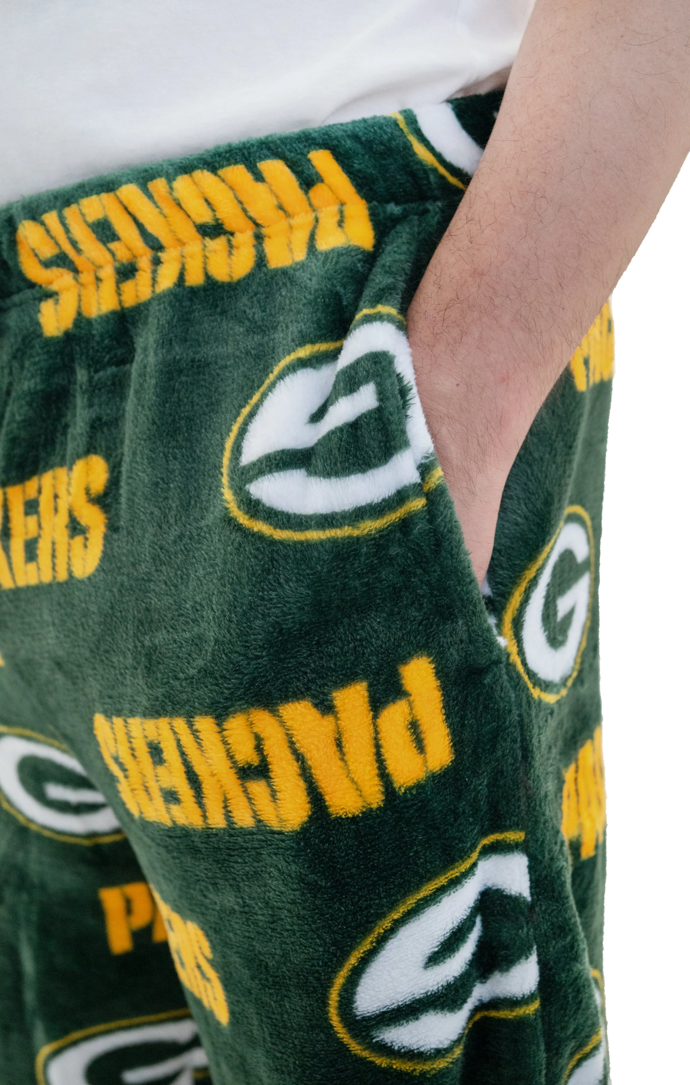 NFL Men's Coral Fleece Pajama Lounge Pants