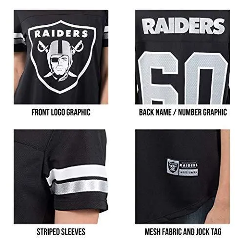 NFL Official Women's Super Soft Mesh Jersey T-Shirt, Kansas City Chiefs, Team Color|Kansas City Chiefs