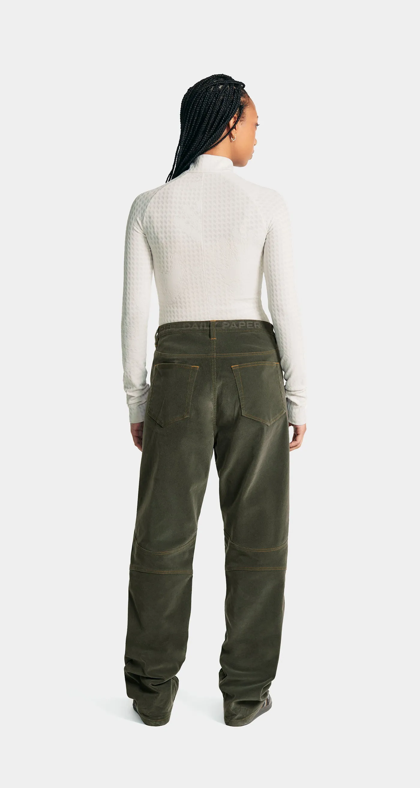 Nimbus Grey Nefeli Trapped Top