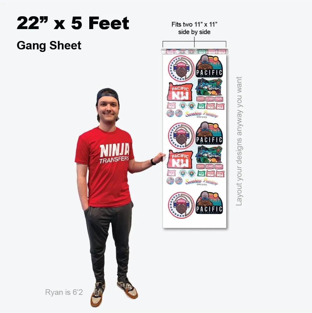 Ninja Transfers DTF Gang Sheet Uploader