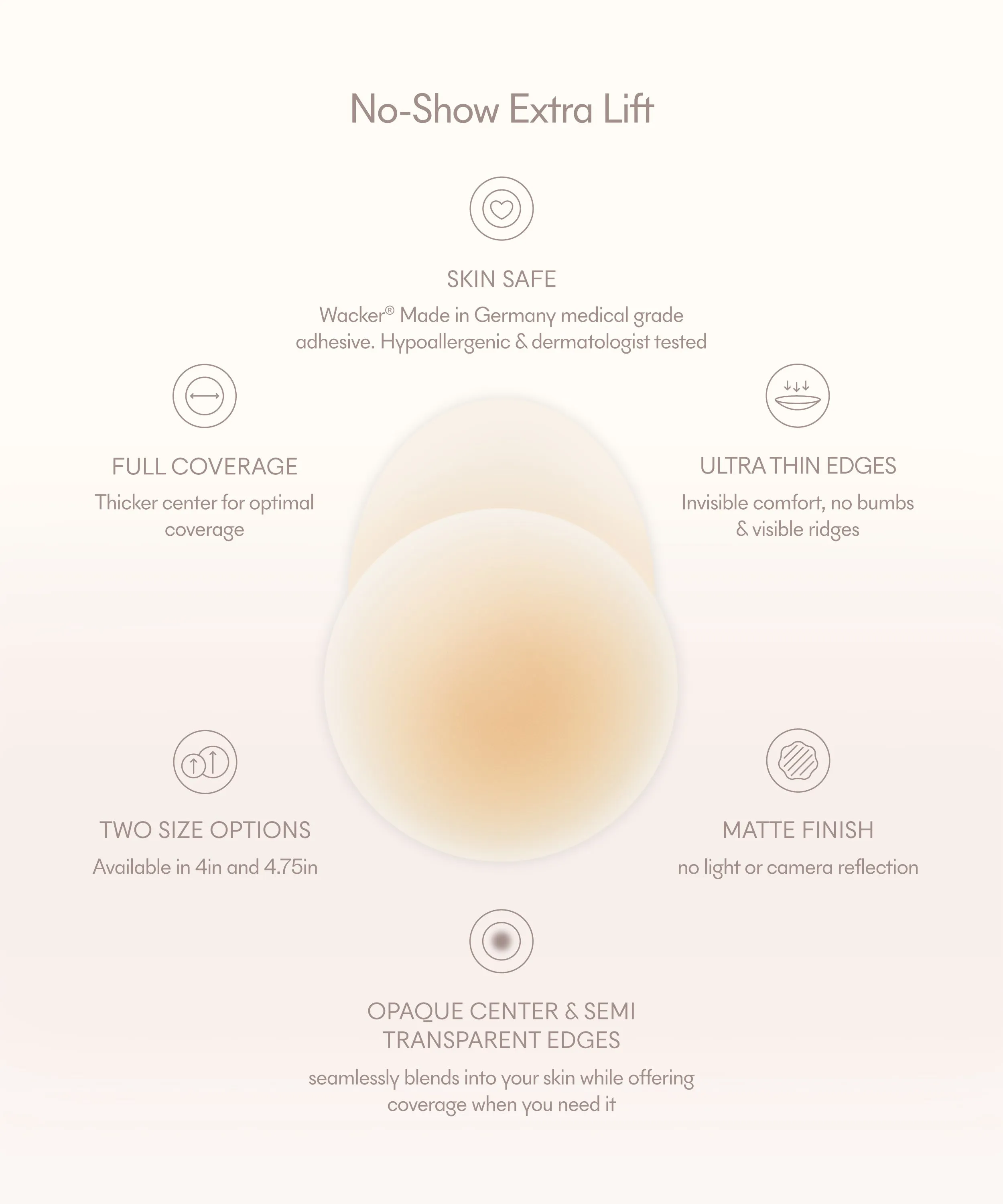 NO-SHOW EXTRA LIFT