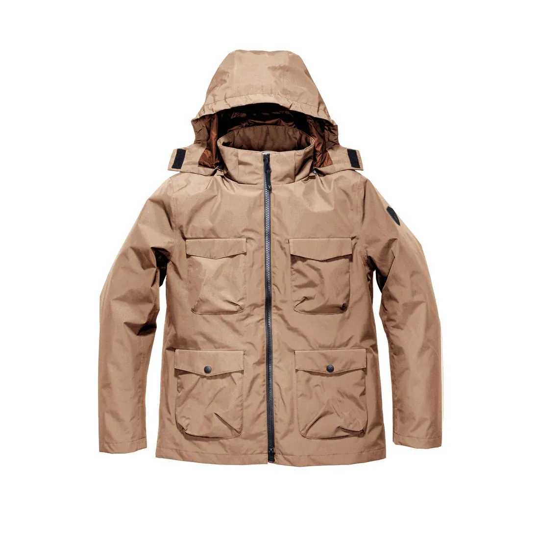 NOBIS HOLDEN Waterproof Field Jacket for Men - Stylish Outdoor Outerwear with Adjustable Features and High-Performance Insulation