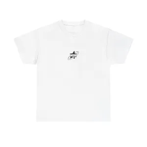 Noir minimal Heavy Cotton Tee -
