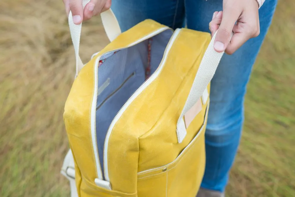 Noodlehead Making Backpack Pattern