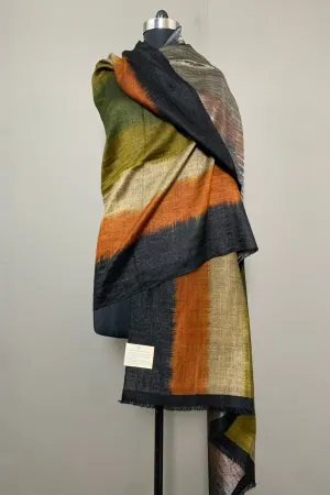 Noreen Metallic Reversible Cashmere Shawl