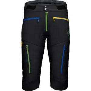 Norrøna Men&#x27;s Fjørå Flex1 Shorts Caviar/Multi | Buy Norrøna Men&#x27;s Fjørå Flex1 Shorts Caviar/Multi here | Outnorth