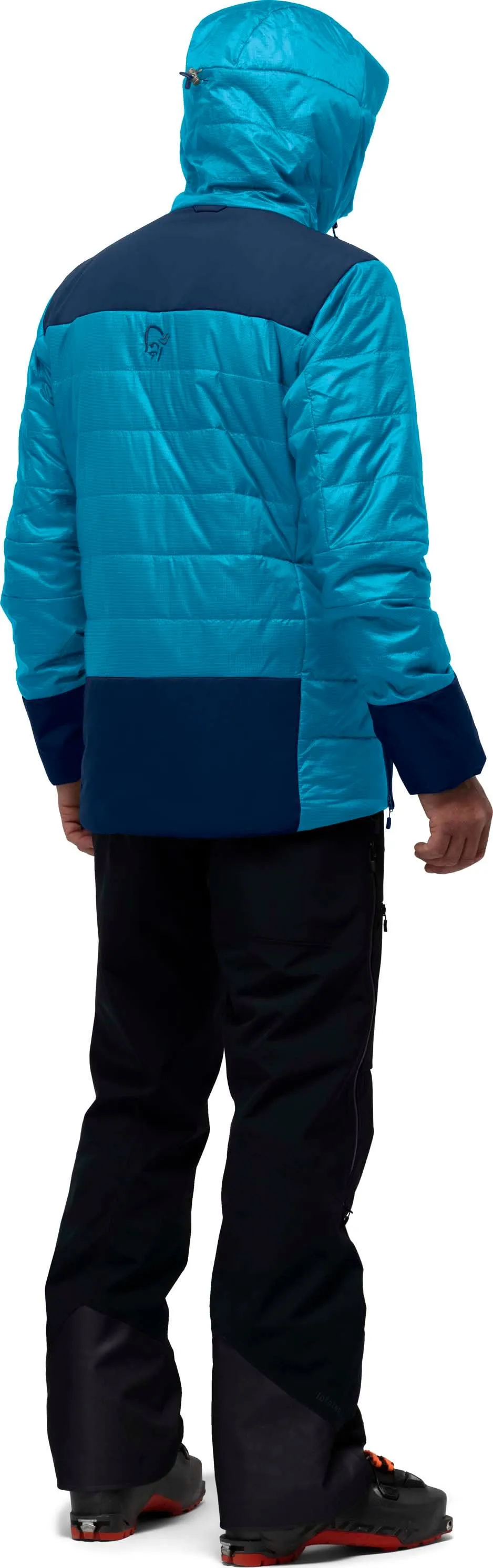 Norrøna Men&#x27;s Lofoten Primaloft80 Anorak Hawaiian Surf/Indigo Night | Buy Norrøna Men&#x27;s Lofoten Primaloft80 Anorak Hawaiian Surf/Indigo Night here | Outnorth