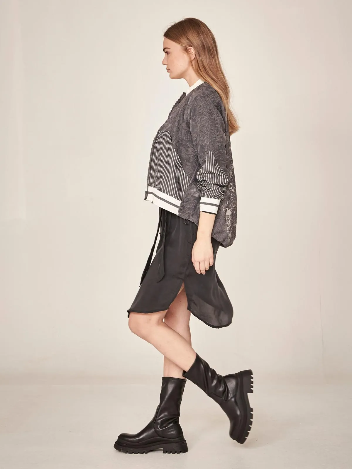 NU Denmark Indi Lace Jacket - Grey Mix