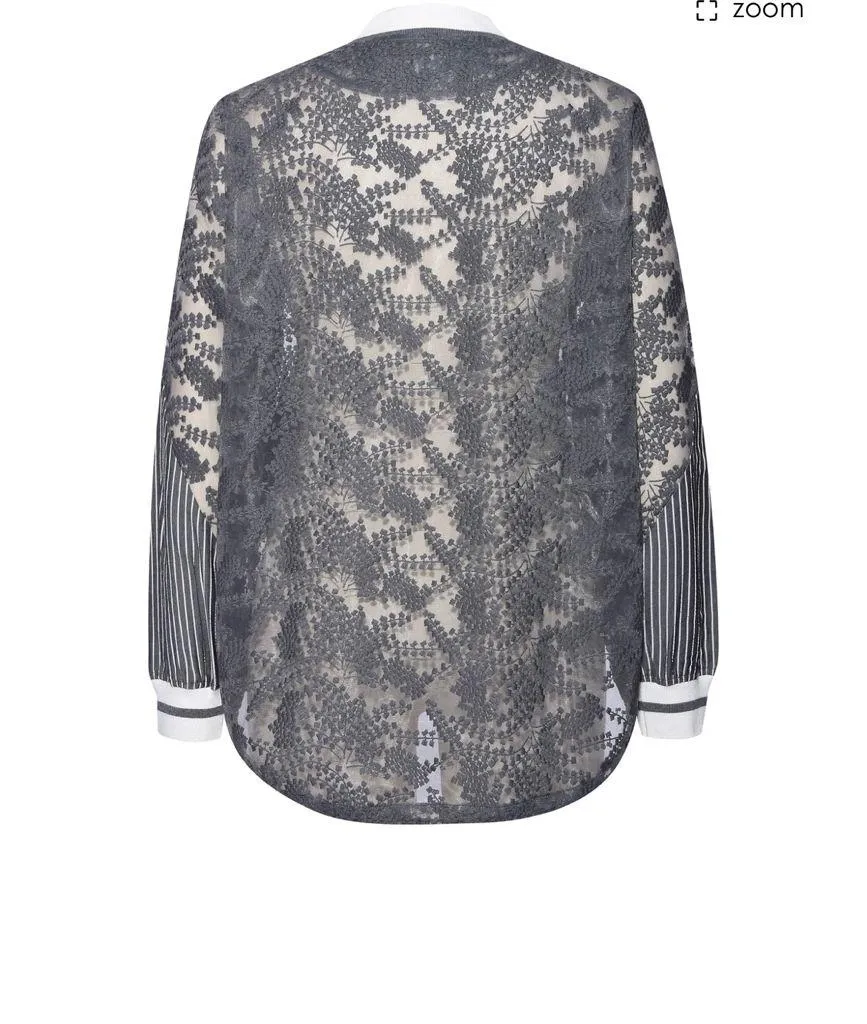 NU Denmark Indi Lace Jacket - Grey Mix